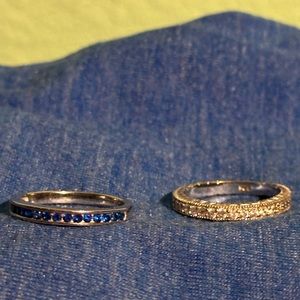 Size 7  and rings